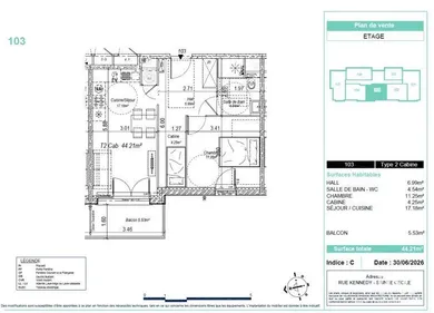 Appartement à CAMIERS (62176)