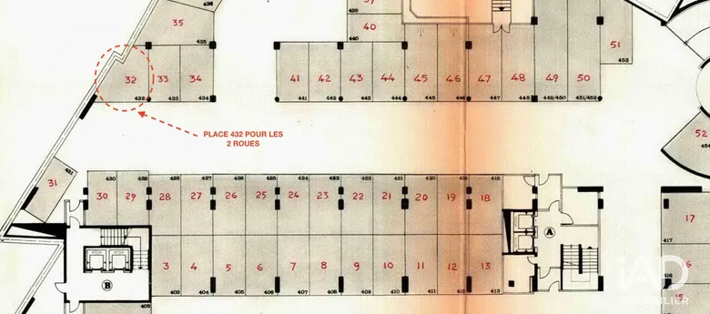 Parking 11 m² · à Paris · 11 m² · 60 €/mois