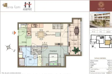 Appartement à NÎMES (30900)