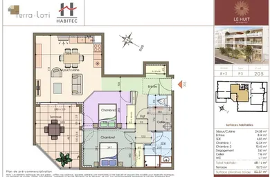 Appartement à NÎMES (30900)