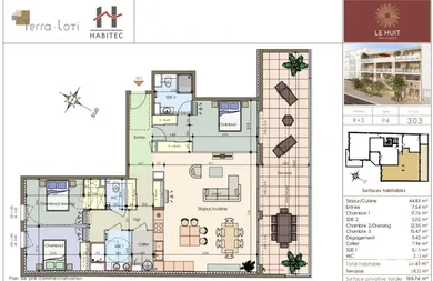 Appartement à NÎMES (30900)