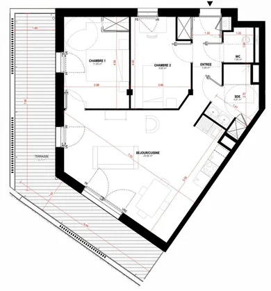 Appartement à SAINT-NAZAIRE (44600)