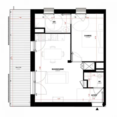 Appartement à SAINT-NAZAIRE (44600)