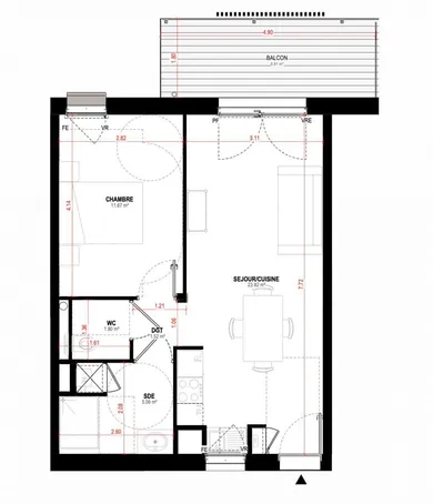 Appartement à SAINT-NAZAIRE (44600)