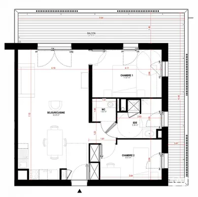 Appartement à SAINT-NAZAIRE (44600)