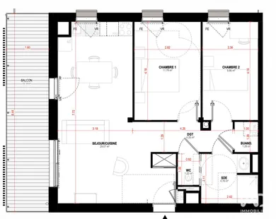Appartement à SAINT-NAZAIRE (44600)