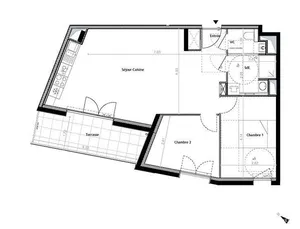 Apartment in PONTCHÂTEAU (44160)