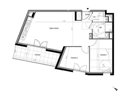 Appartement à PONTCHÂTEAU (44160)
