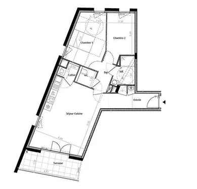 Appartement à PONTCHÂTEAU (44160)