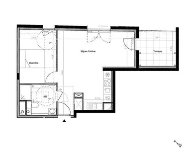 Appartement à PONTCHÂTEAU (44160)