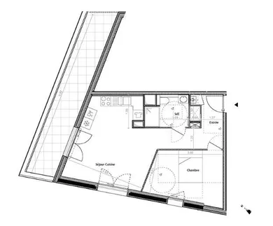 Appartement à PONTCHÂTEAU (44160)
