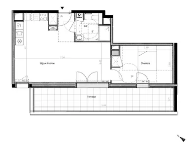 Appartement à PONTCHÂTEAU (44160)
