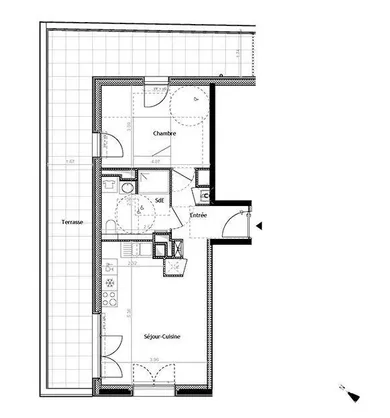 Appartement à PONTCHÂTEAU (44160)