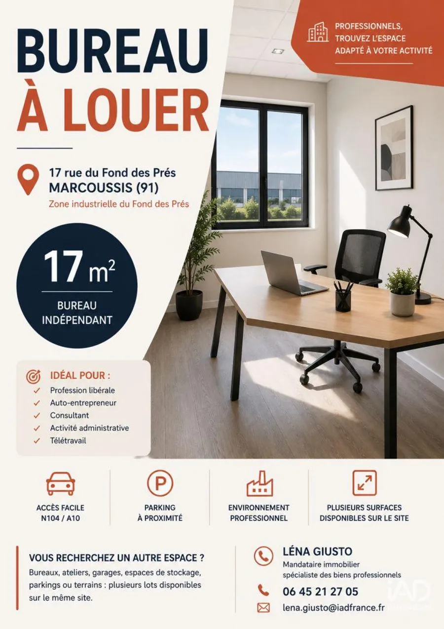 Bureaux à MARCOUSSIS (91460) photo 3