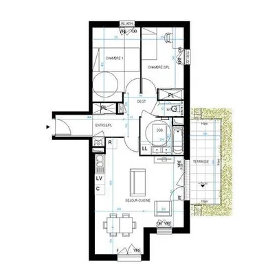 Appartement à PORNIC (44210)