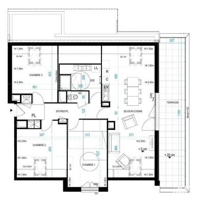 Appartement à PORNIC (44210)