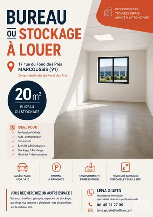 Bureaux à MARCOUSSIS (91460)