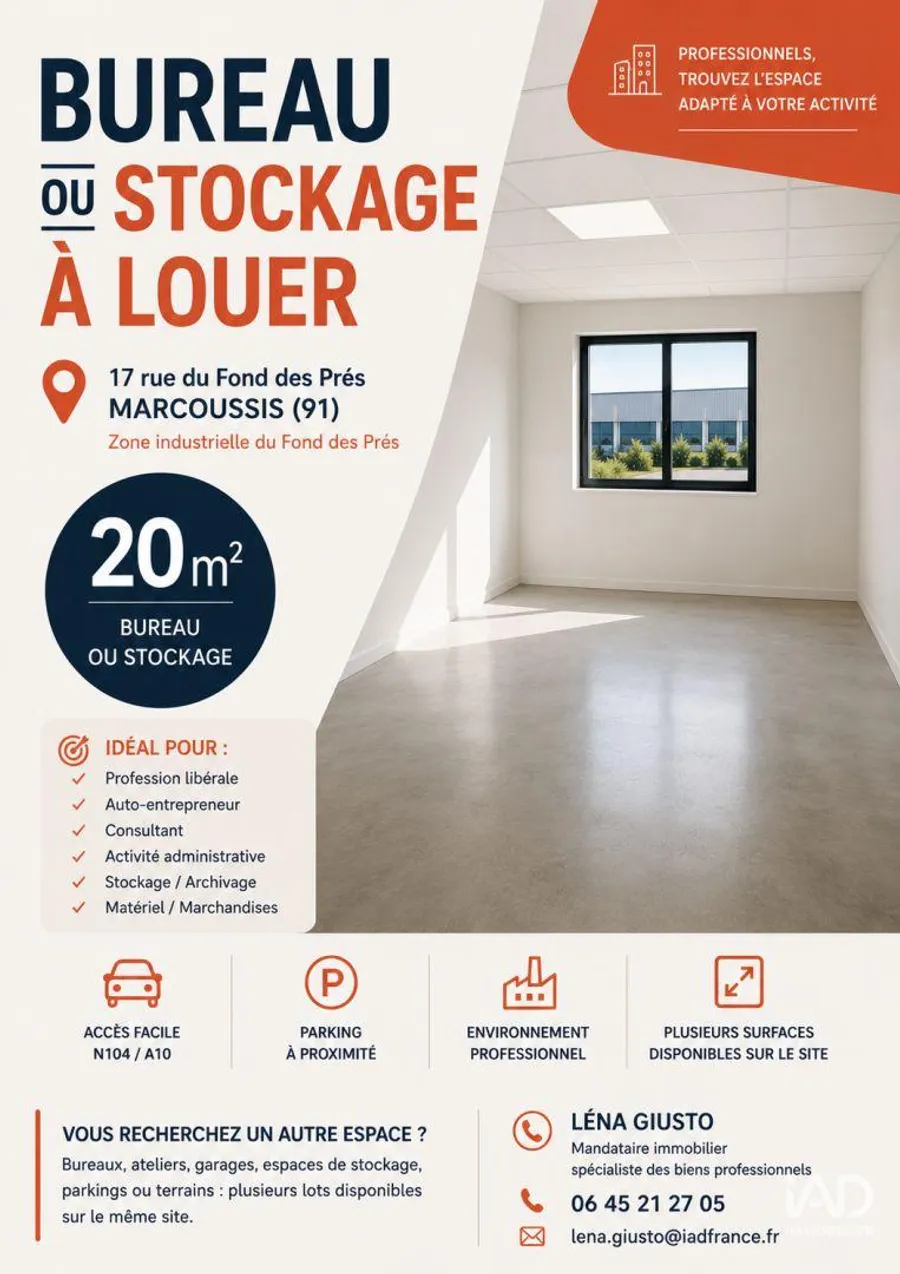 Bureaux à MARCOUSSIS (91460) photo 2