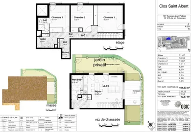 Appartement à LUYNES (13080)