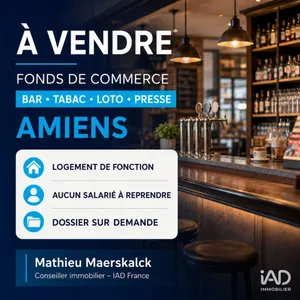 Bar-tabac à AMIENS (80000)