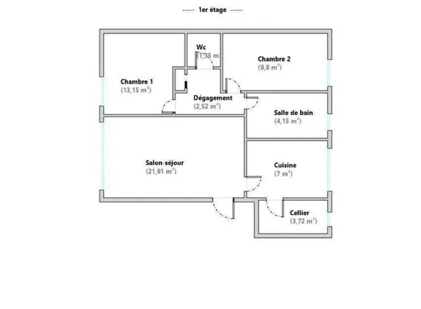 Appartement à LAGNY-SUR-MARNE (77400) photo 2