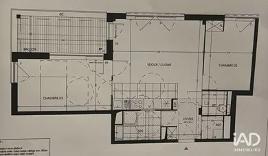 Appartement à BUSSY-SAINT-GEORGES (77600)
