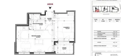 Appartement à BAGNEUX (92220)