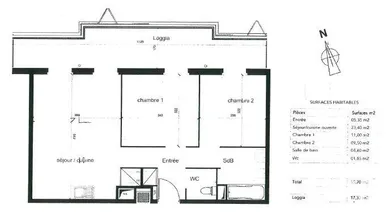 Appartement à MONTPELLIER (34000)