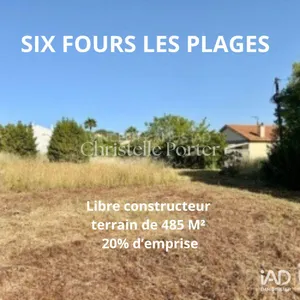 Land in SIX-FOURS-LES-PLAGES (83140)