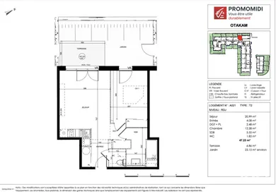Appartement à L'UNION (31240)