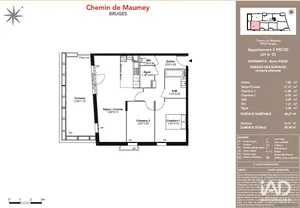 Appartement à BRUGES (33520)