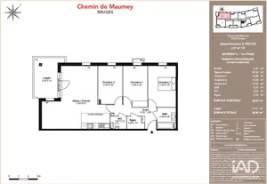 Apartment in BRUGES (33520)