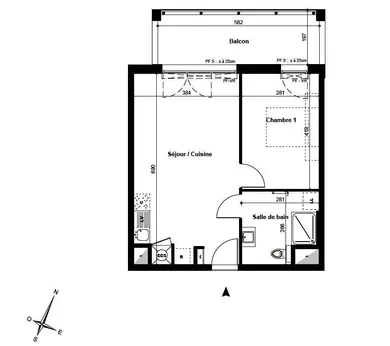 Appartement à MANOSQUE (04100)