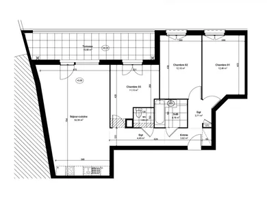 Appartement à CHÂTEAU-THIERRY (02400)