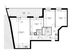 Appartement à CHÂTEAU-THIERRY (02400)