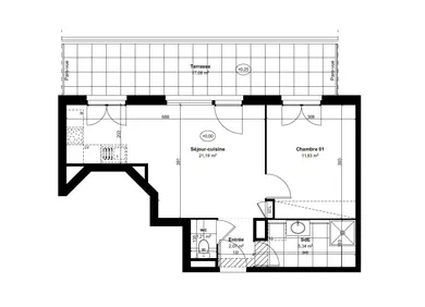 Appartement à CHÂTEAU-THIERRY (02400)