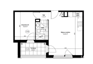 Appartement à CHÂTEAU-THIERRY (02400)