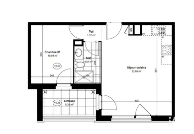 Appartement à CHÂTEAU-THIERRY (02400)