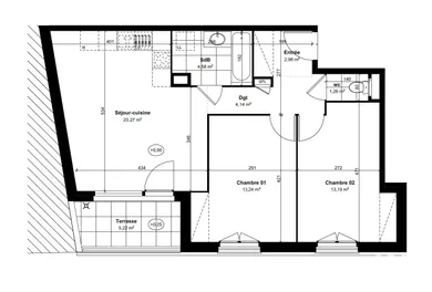 Appartement à CHÂTEAU-THIERRY (02400)