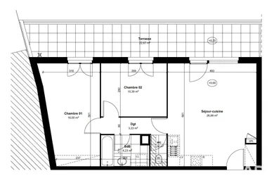 Appartement à CHÂTEAU-THIERRY (02400)