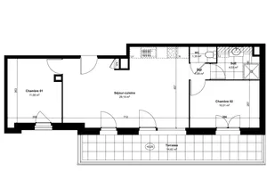 Appartement à CHÂTEAU-THIERRY (02400)