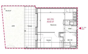 Appartement à PUCEUL (44390)