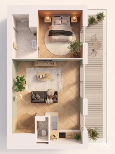 Appartement à PUCEUL (44390)