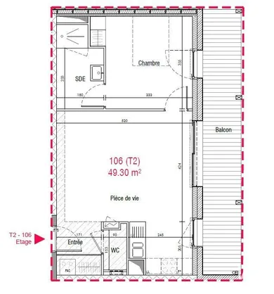 Appartement à PUCEUL (44390)