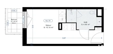 Appartement à VANNES (56000)