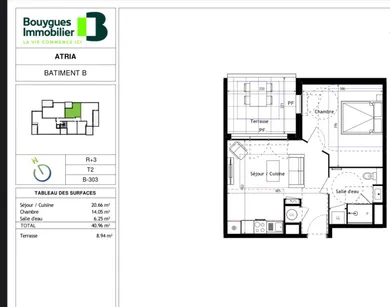 Appartement à MONTPELLIER (34070)