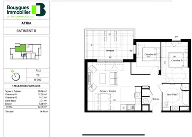 Appartement à MONTPELLIER (34070)