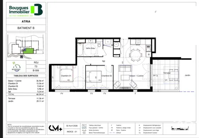 Appartement à MONTPELLIER (34070)