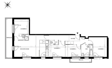 Appartement à MONTROUGE (92120)