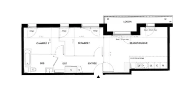 Appartement à MONTROUGE (92120)